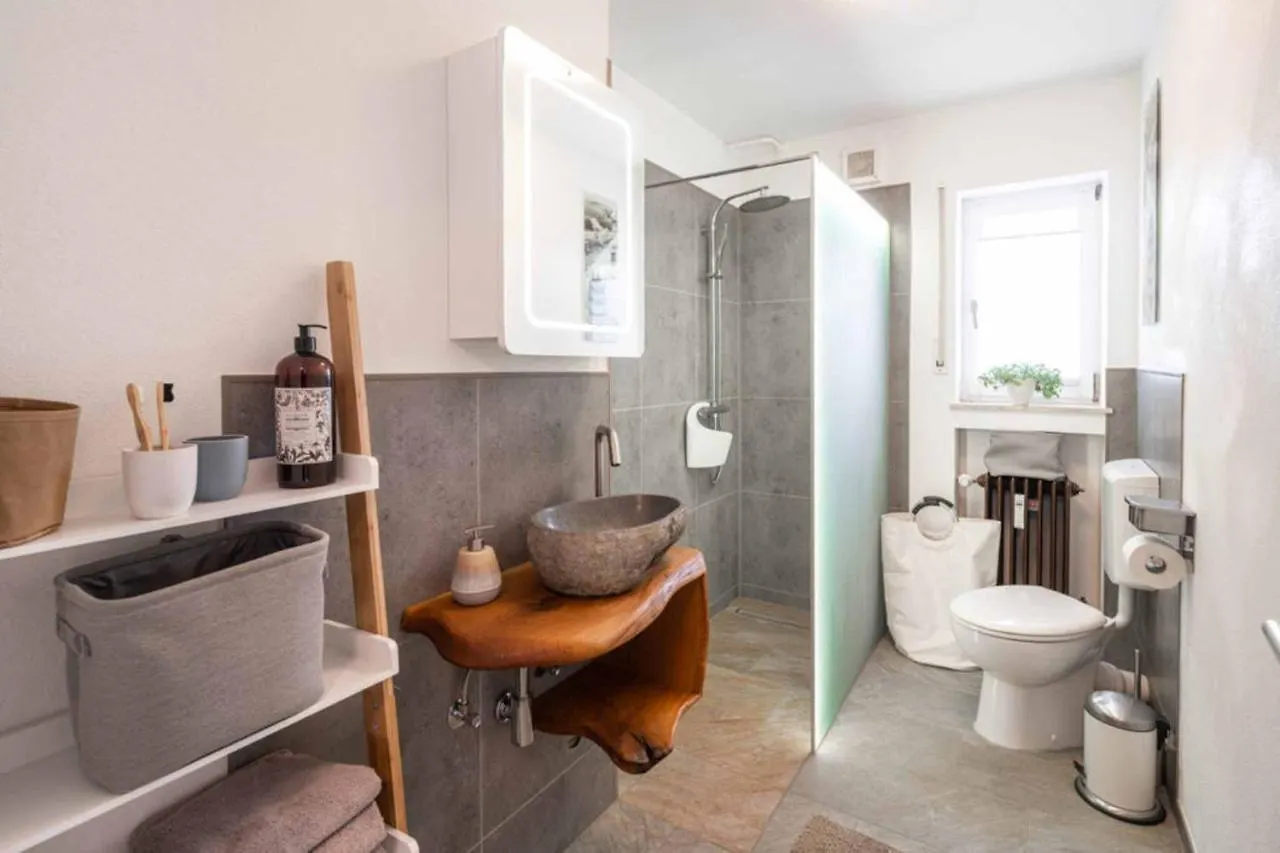 شقة Ferienwohnung Rhoen Sondheim